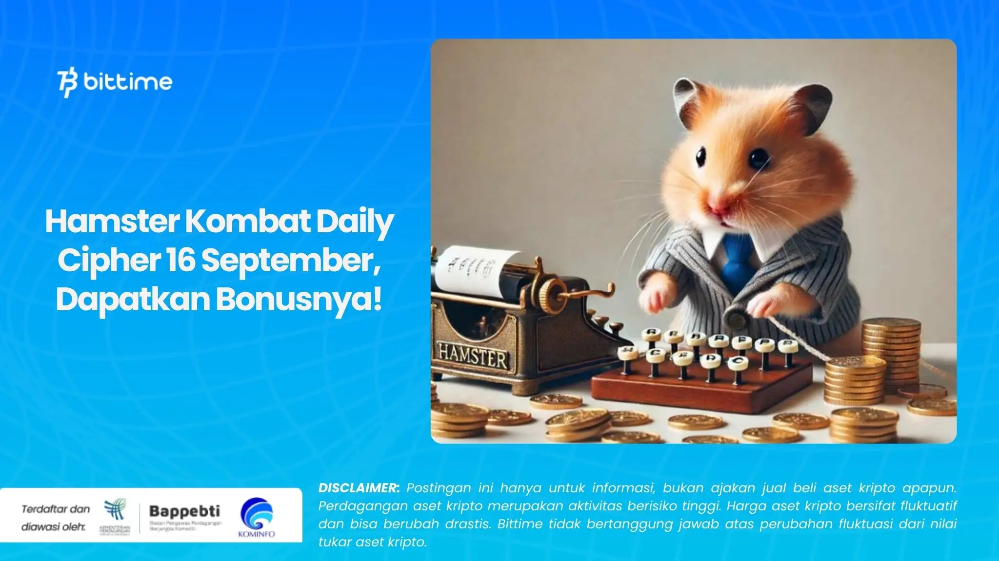 Hamster Kombat Daily Cipher 16 September, Dapatkan Bonusnya!.webp