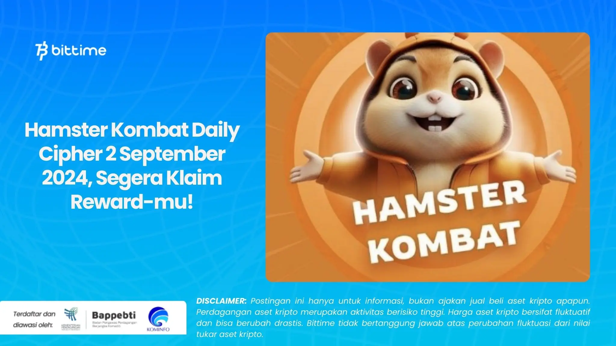 Hamster Kombat Daily Cipher 2 September 2024, Segera Klaim Reward-mu!.webp