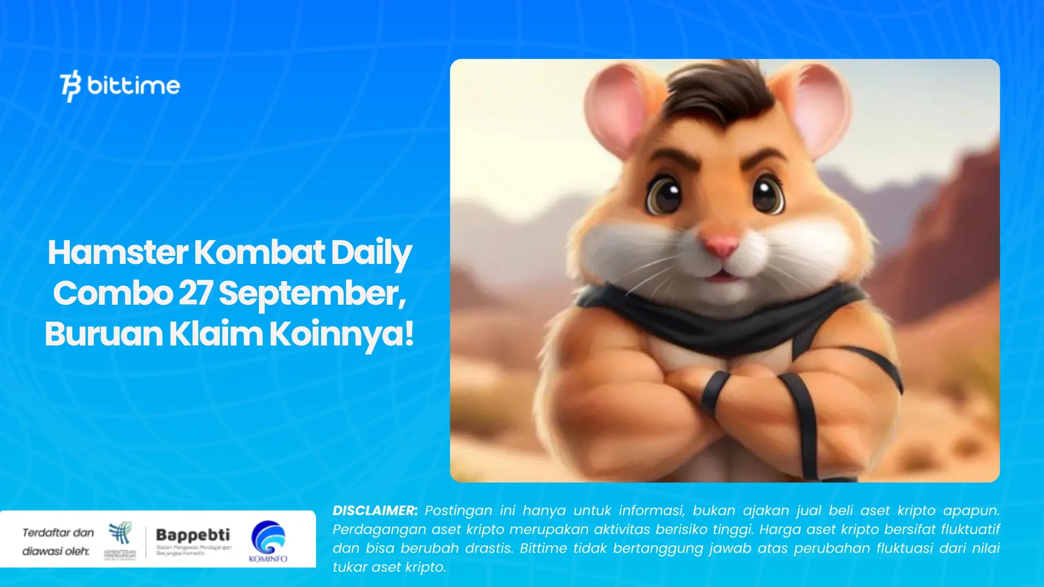 Hamster Kombat Daily Combo 27 September, Buruan Klaim Koinnya!.webp