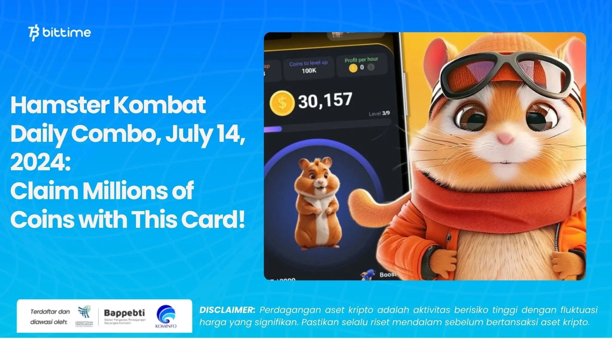 Hamster Kombat Daily Combo, July 14, 2024 Claim Millions of Coins with This Card!.webp
