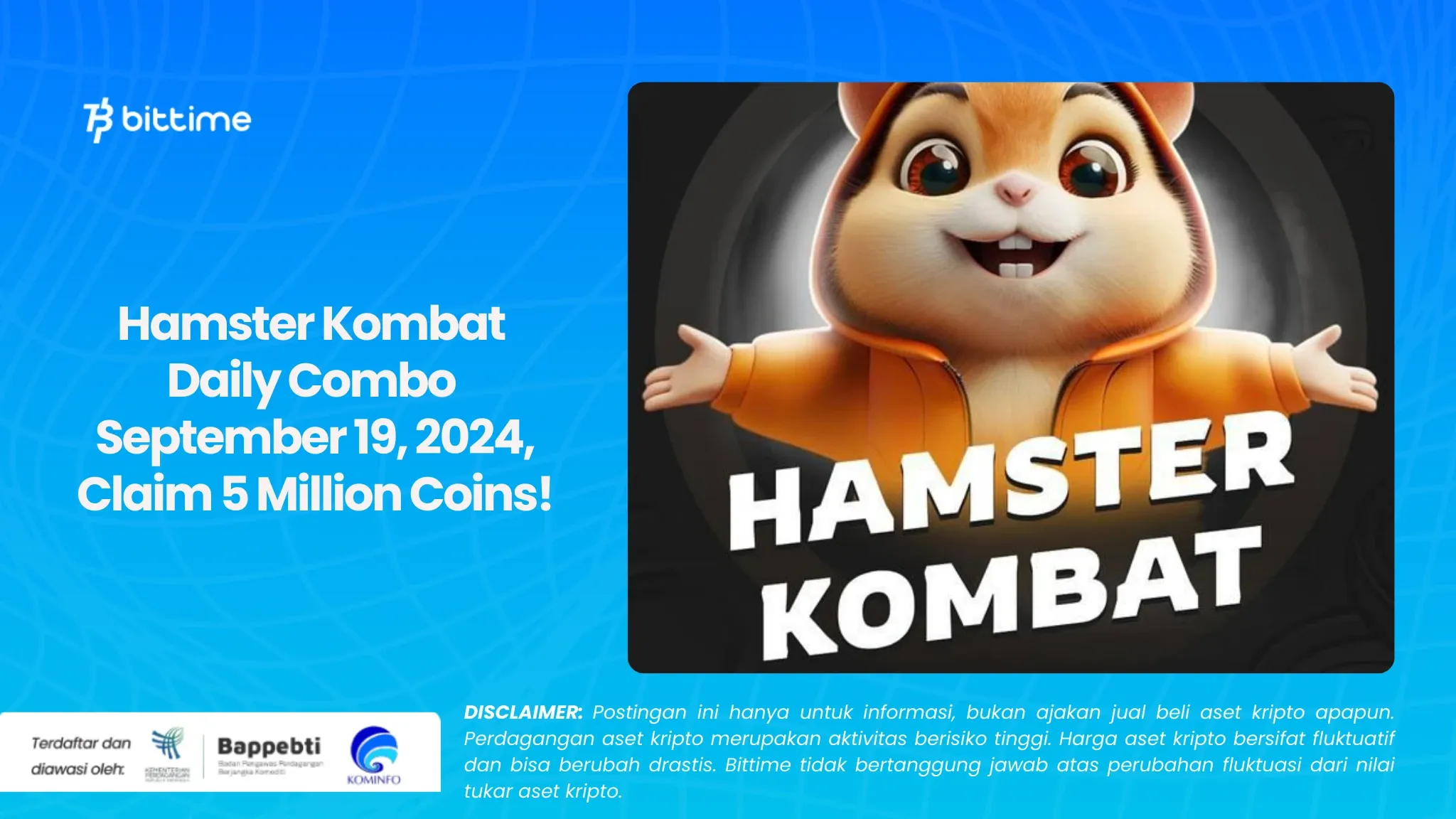 Hamster Kombat Daily Combo September 19, 2024, Claim 5 Million Coins!.webp