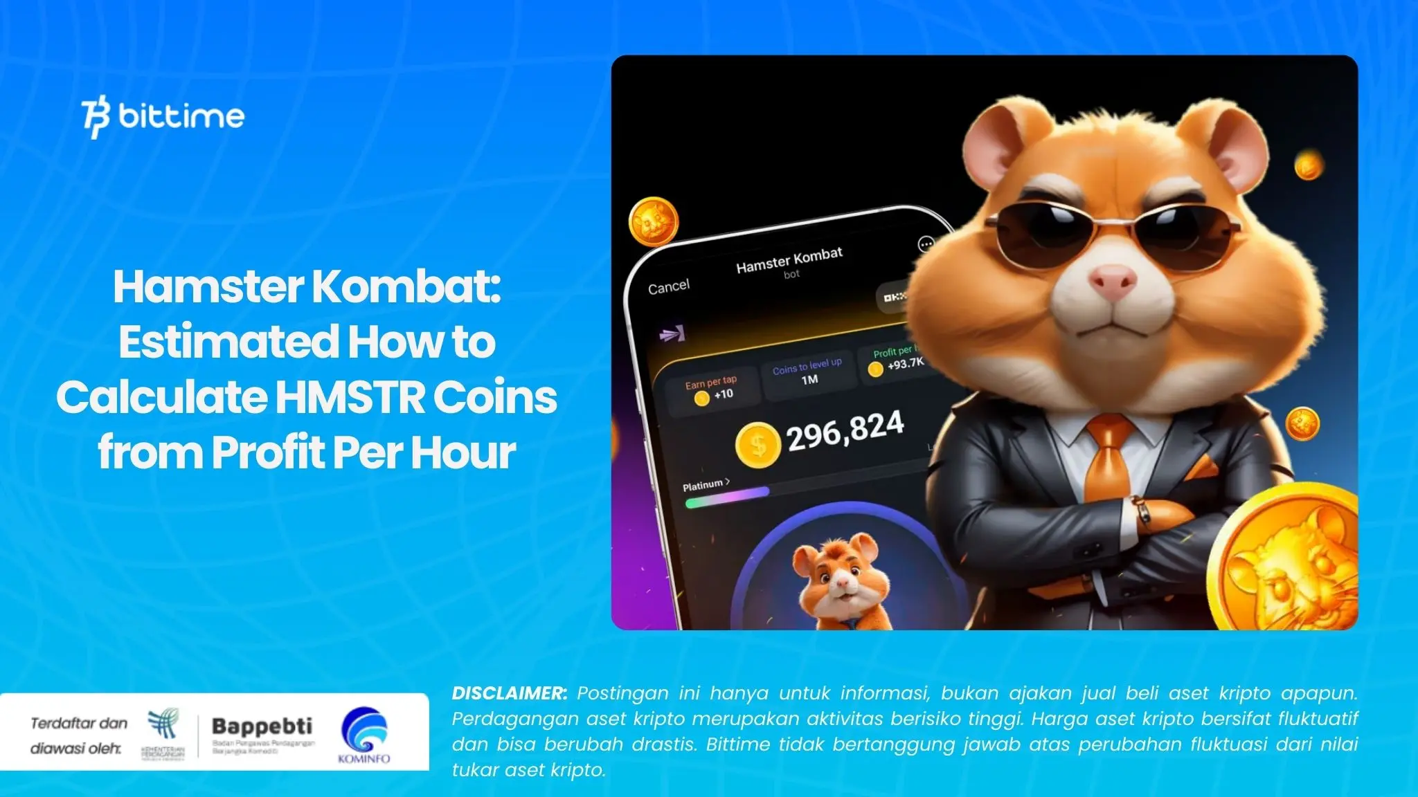 Hamster Kombat: Estimated How to Calculate HMSTR Coins from Profit Per Hour
