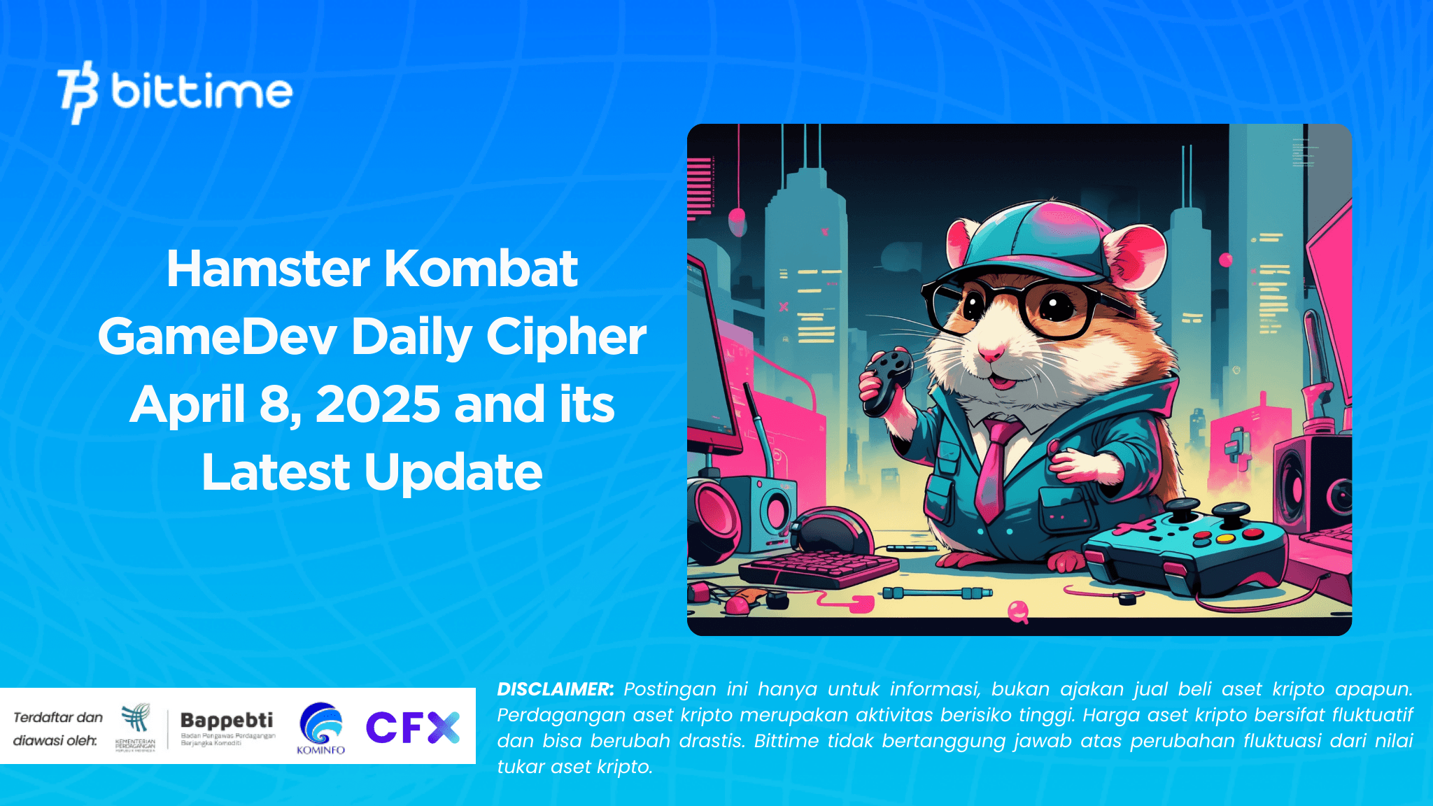 Hamster Kombat GameDev Daily Cipher April 8, 2025 and its Latest Update