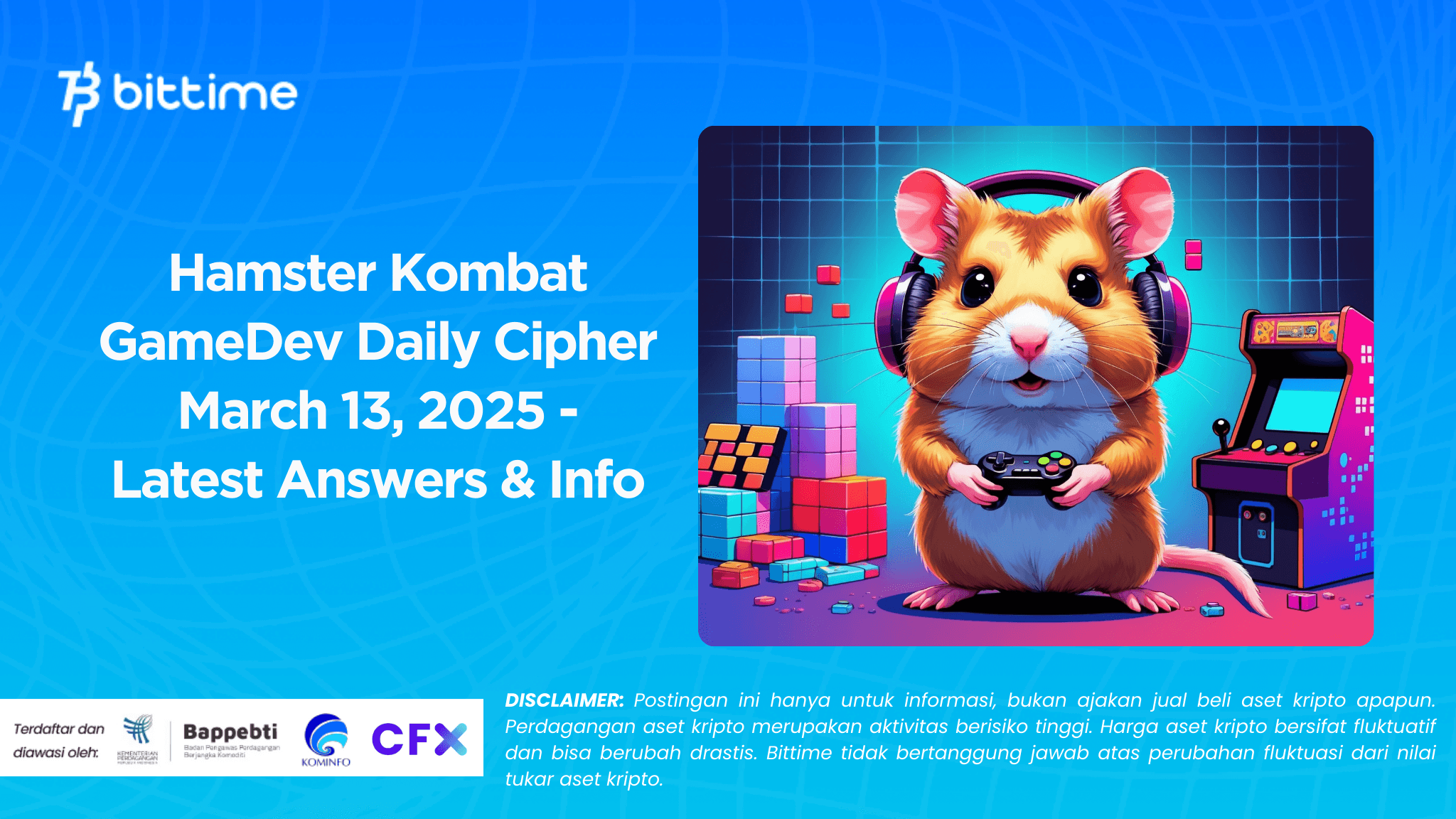 Hamster Kombat GameDev Daily Cipher March 13, 2025 - Latest Answers & Info.png