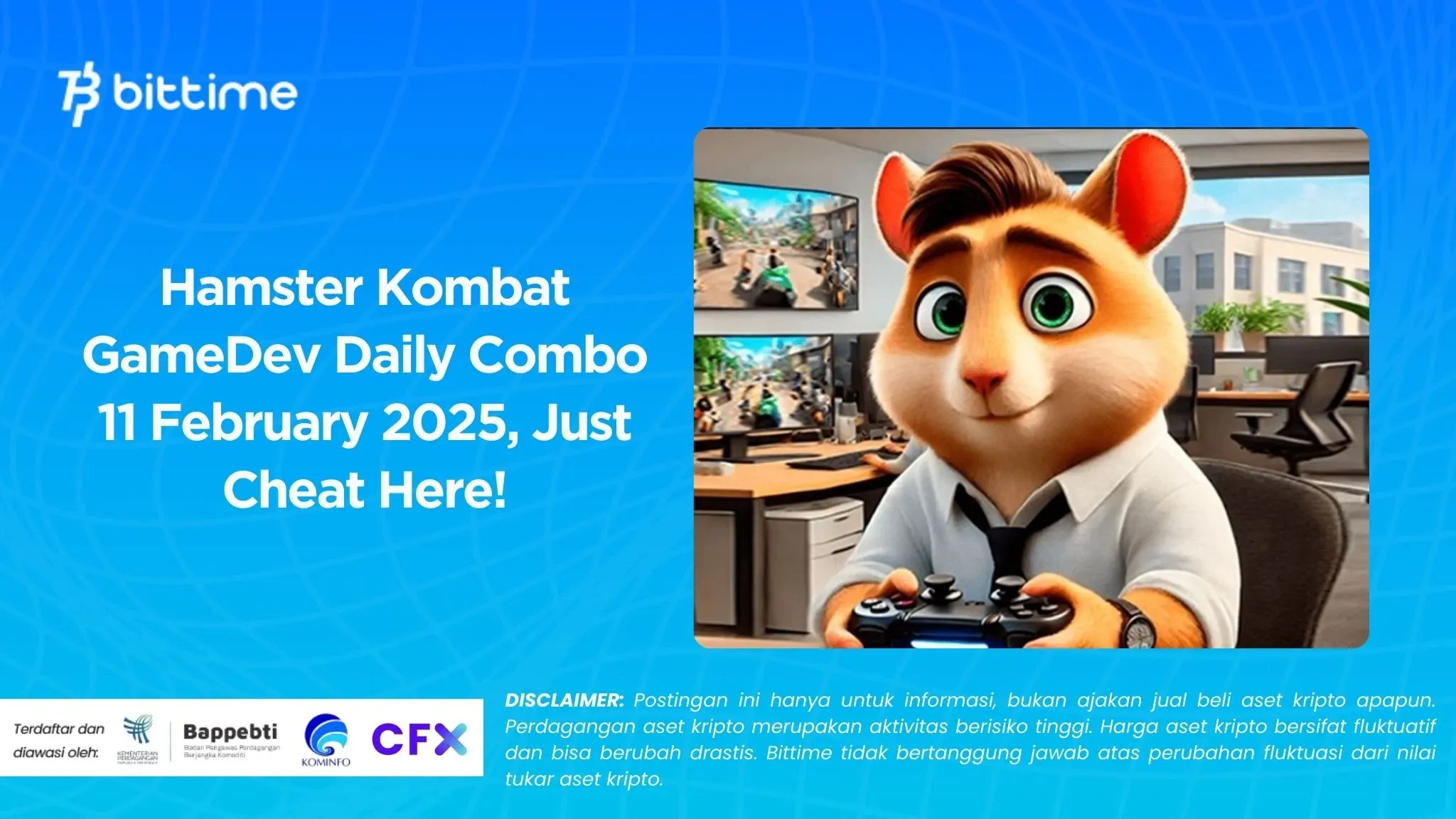 Hamster Kombat GameDev Daily Combo 11 February 2025, Just Cheat Here!