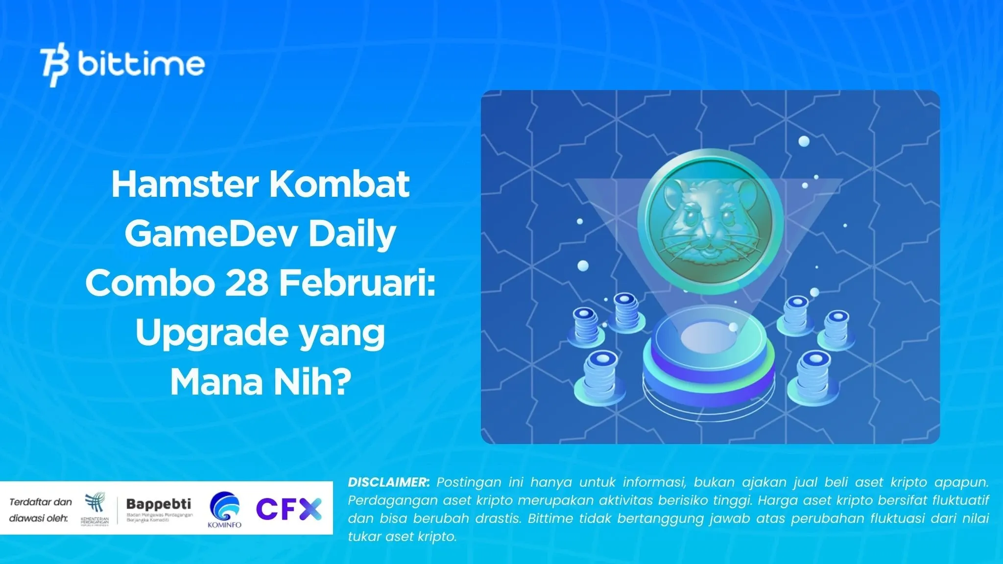 Hamster Kombat GameDev Daily Combo 28 Februari Upgrade yang Mana Nih