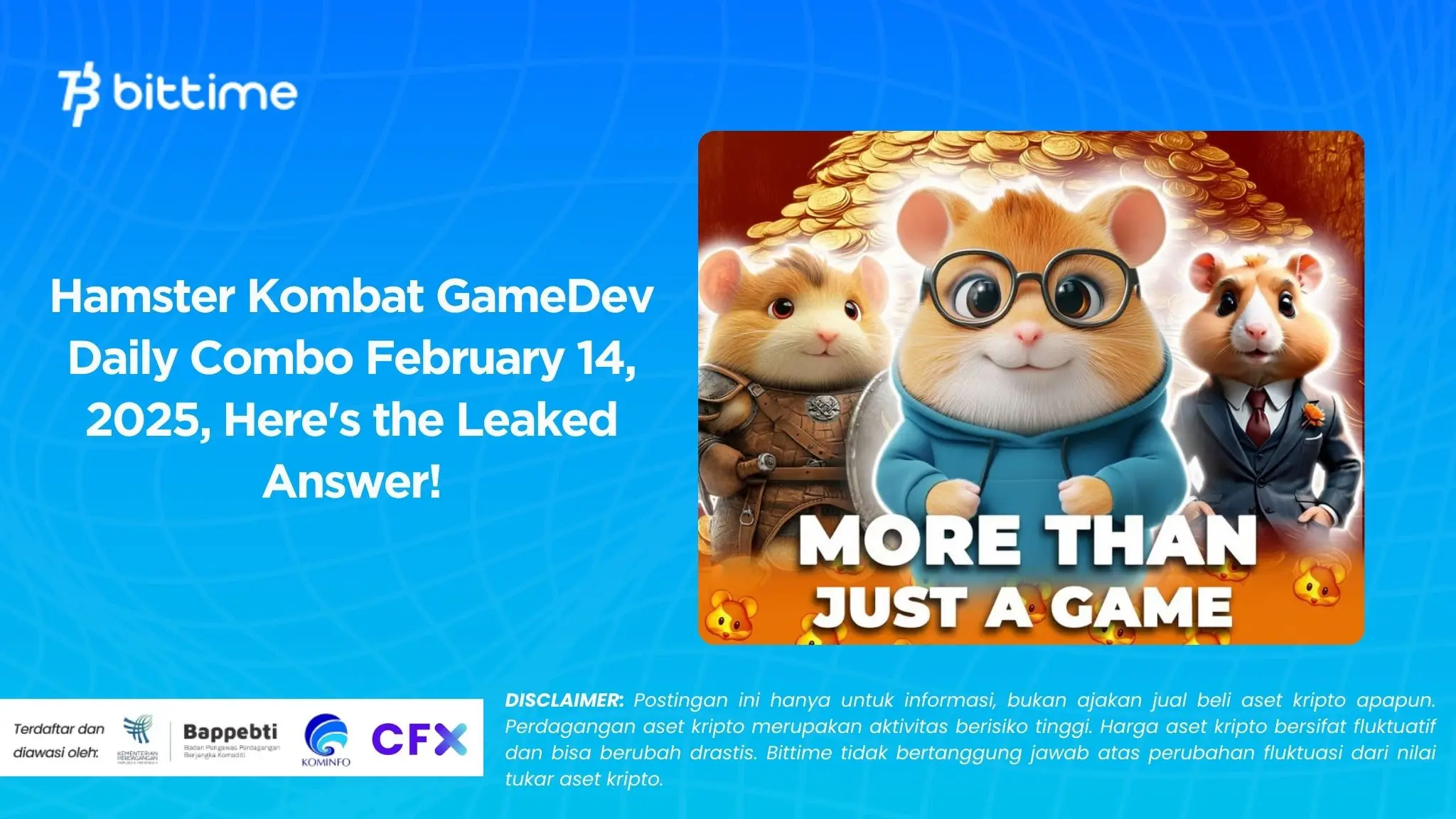 Hamster Kombat GameDev Daily Combo February 14, 2025, Here's the Leaked Answer!