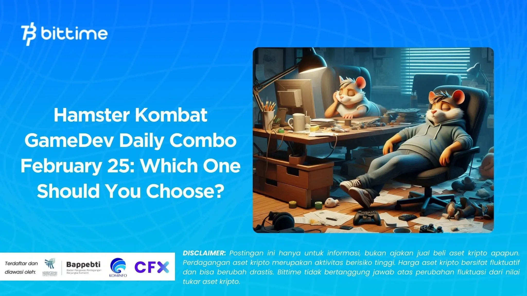 Hamster Kombat GameDev Daily Combo February 25 Which One Should You Choose