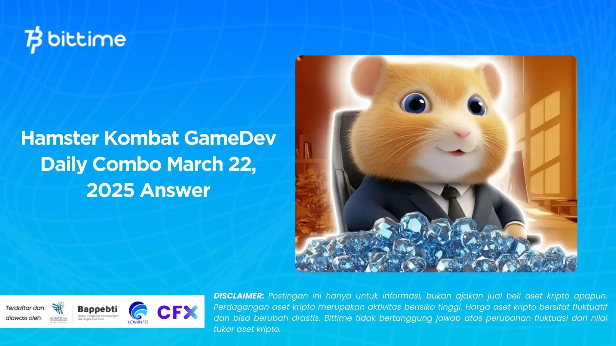 Hamster Kombat GameDev Daily Combo March 22, 2025 Answer.