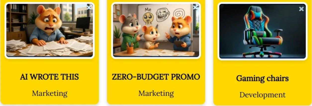 Hamster Kombat GameDev Heroes 25 Agustus 2025.