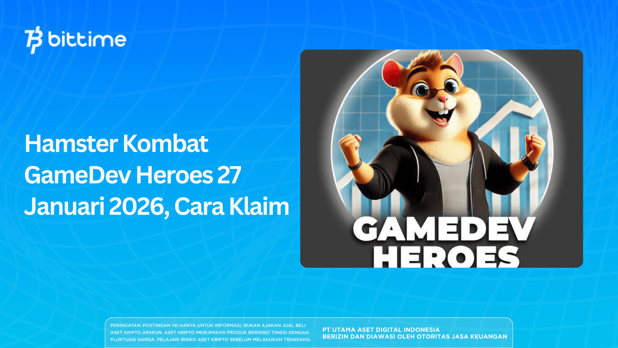 Hamster Kombat GameDev Heroes 27 Januari 2026, Cara Klaim
