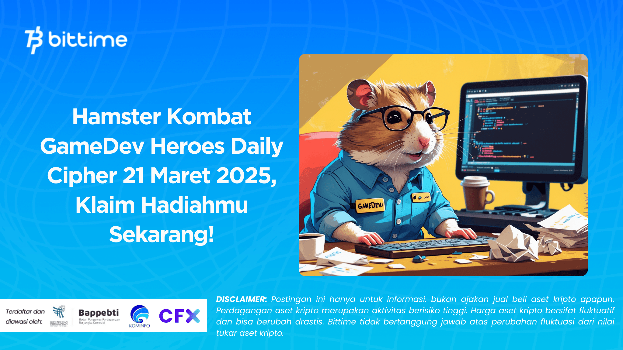 Hamster Kombat GameDev Heroes Daily Cipher 21 Maret 2025, Klaim Hadiahmu Sekarang!.png