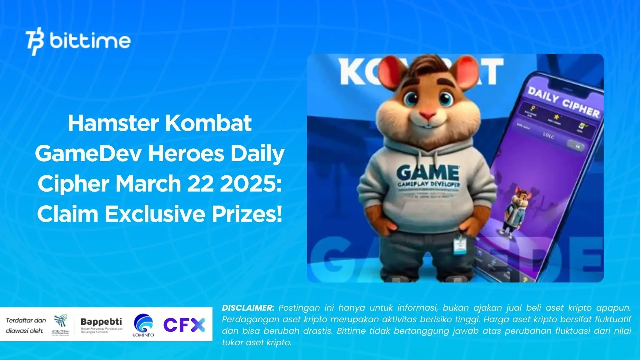Hamster Kombat GameDev Heroes Daily Cipher March 22 2025 Claim Exclusive Prizes!.webp