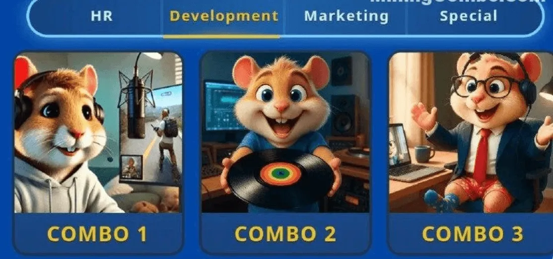 Hamster Kombat GameDev Heroes Daily Combo 10 Oktober 2025