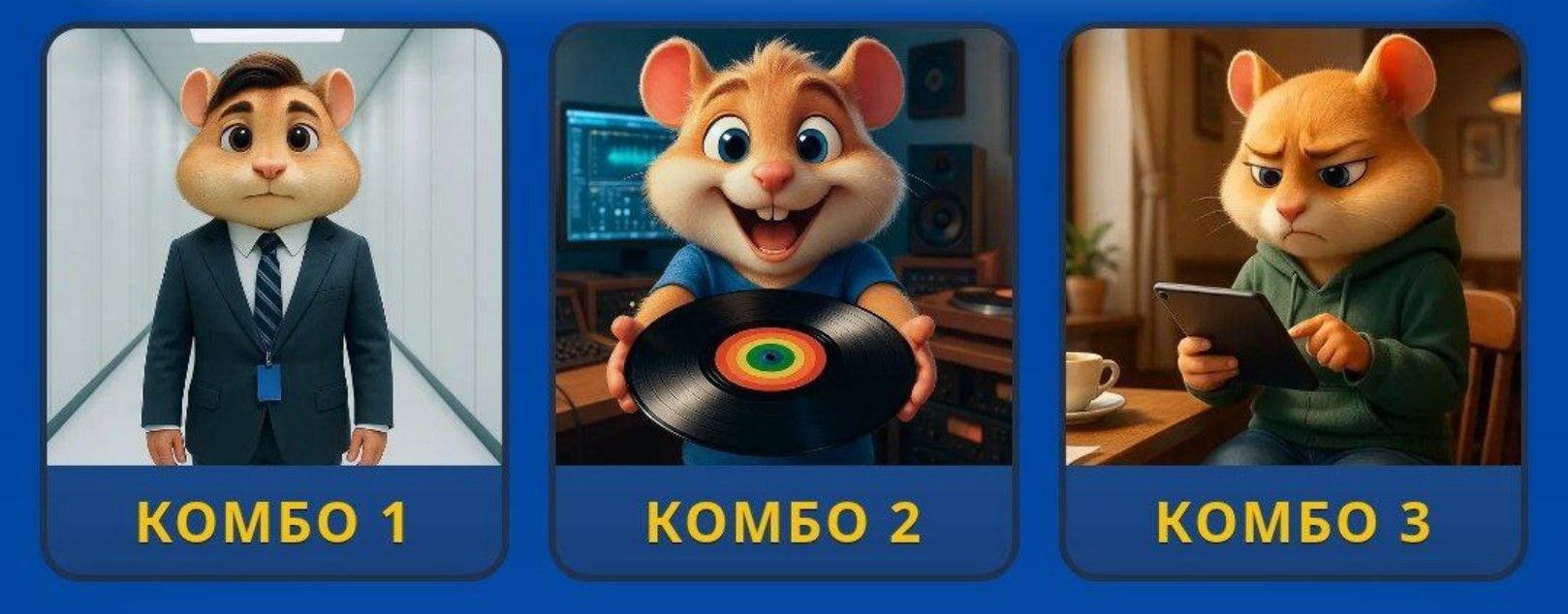 Hamster Kombat GameDev Heroes Daily Combo 13-14 Desember 2025.