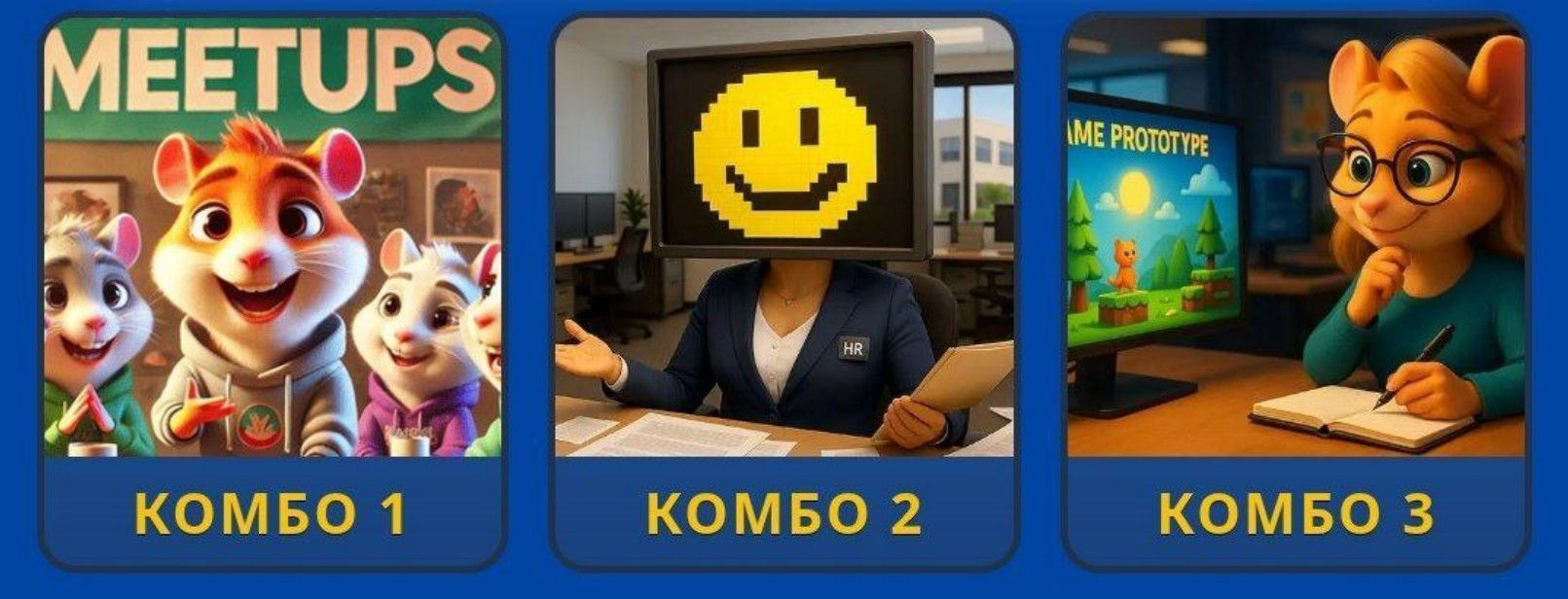 Hamster Kombat GameDev Heroes Daily Combo 23-24 Desember 2025.