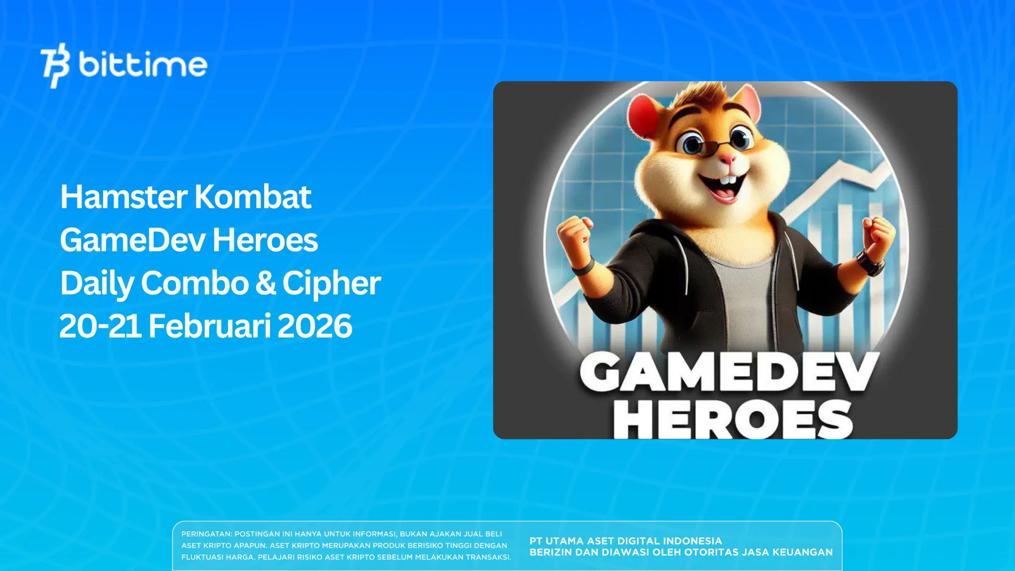 Hamster Kombat GameDev Heroes Daily Combo & Cipher February 20-21, 2026