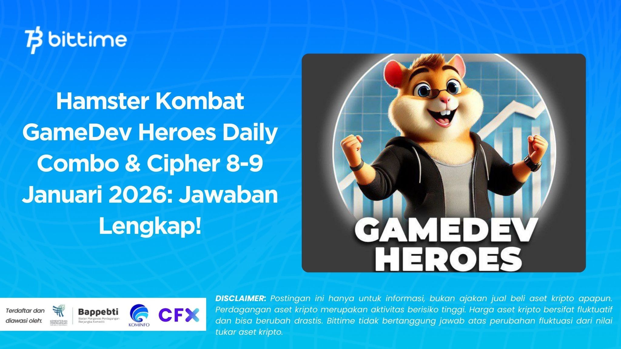 Hamster Kombat GameDev Heroes Daily Combo & Cipher January 8-9, 2026: Complete Answers!