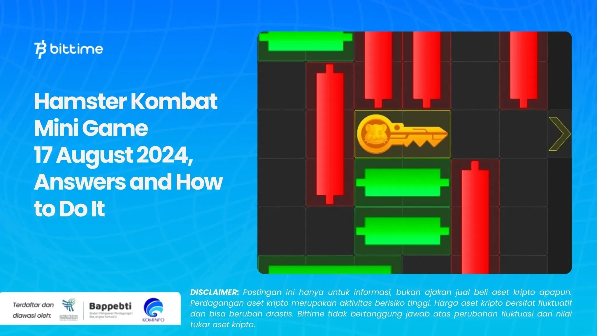 Hamster Kombat Mini Game 17 August 2024