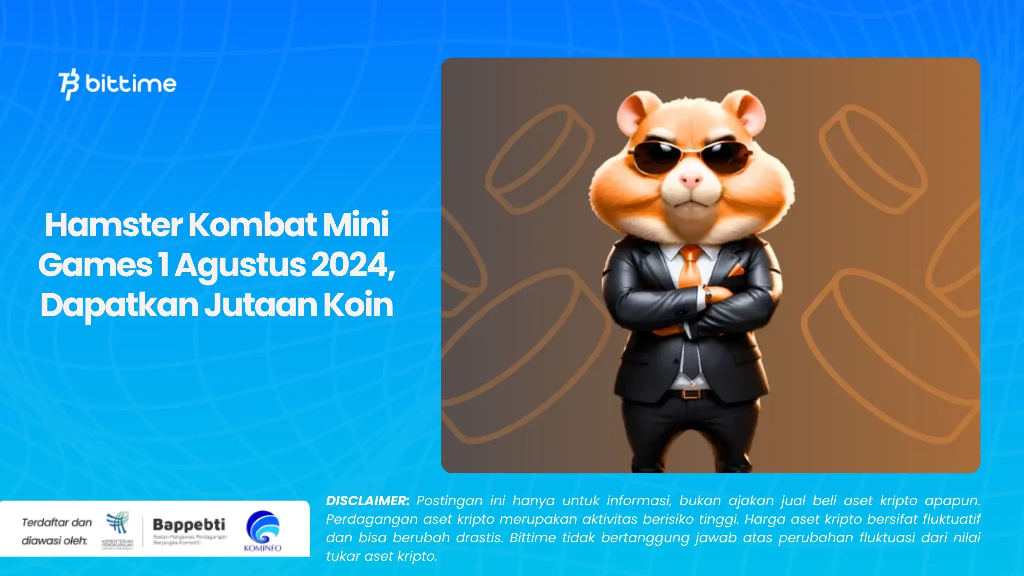 Hamster Kombat Mini Games 1 Agustus 2024