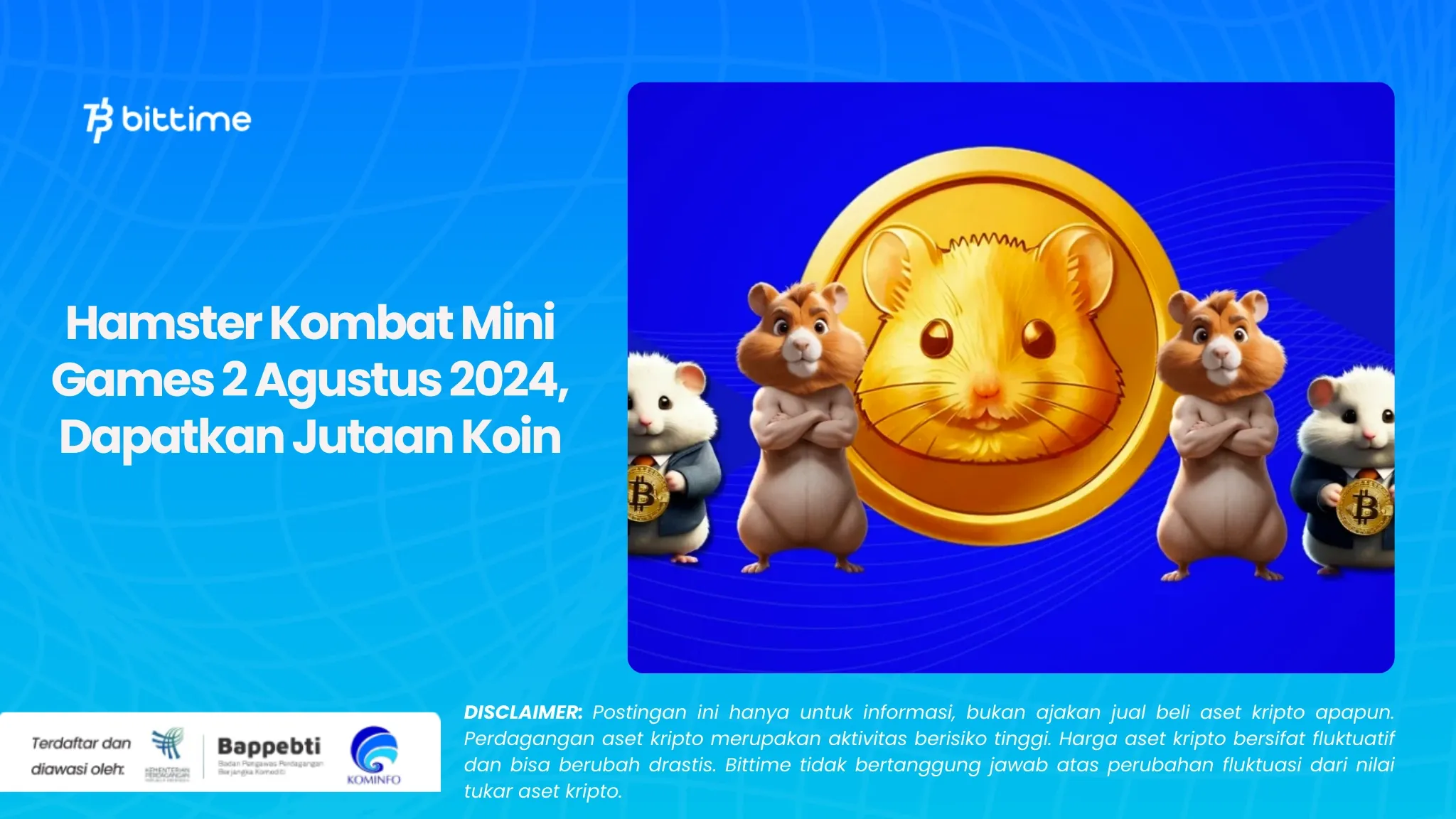 Hamster Kombat Mini Games 2 Agustus 2024