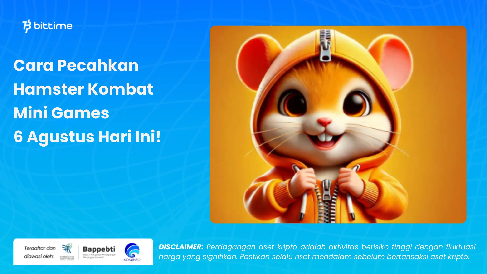 Hamster Kombat  Mini Games  6 Agustus - Bittime.webp