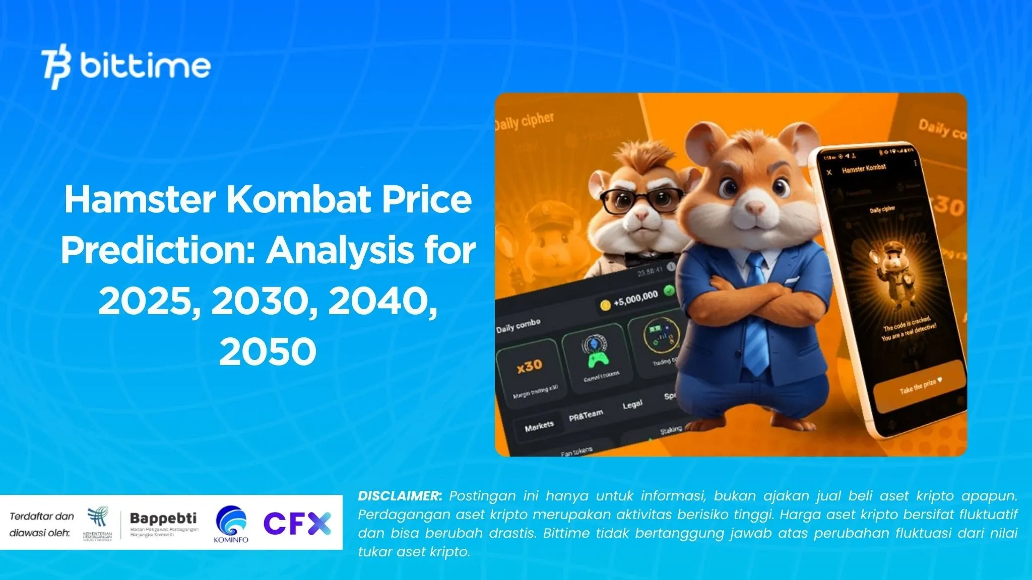 Hamster Kombat Price Prediction Analysis for 2025, 2030, 2040, 2050