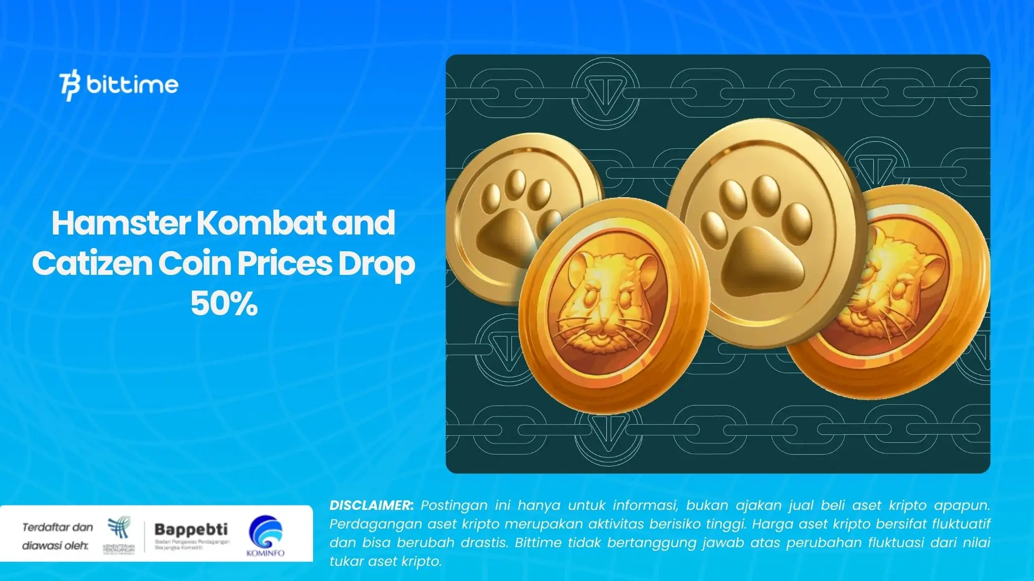 Hamster Kombat and Catizen Coin Prices Drop 50%.webp