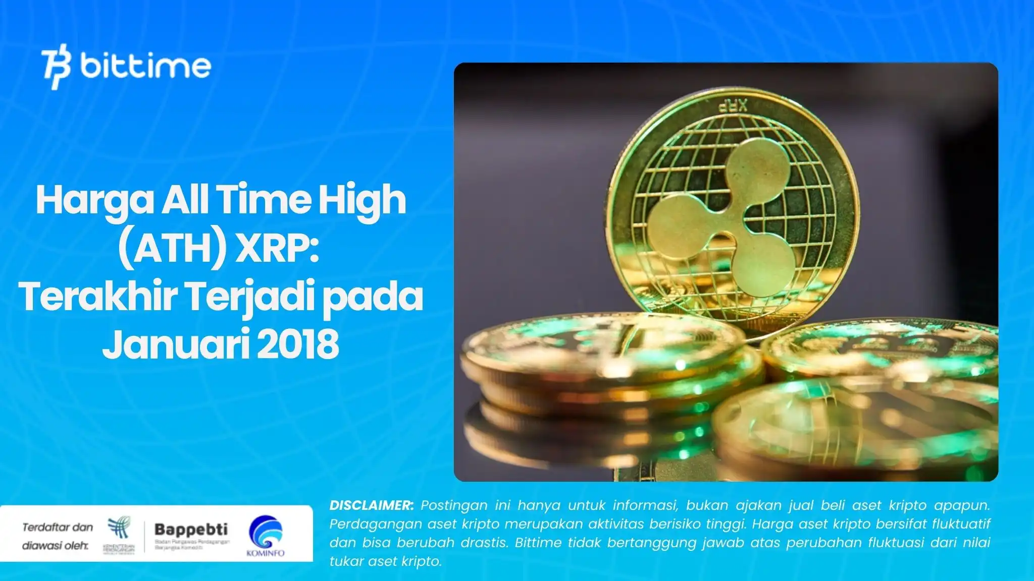 Harga All Time High (ATH) XRP Terakhir Terjadi pada Januari 2018.webp