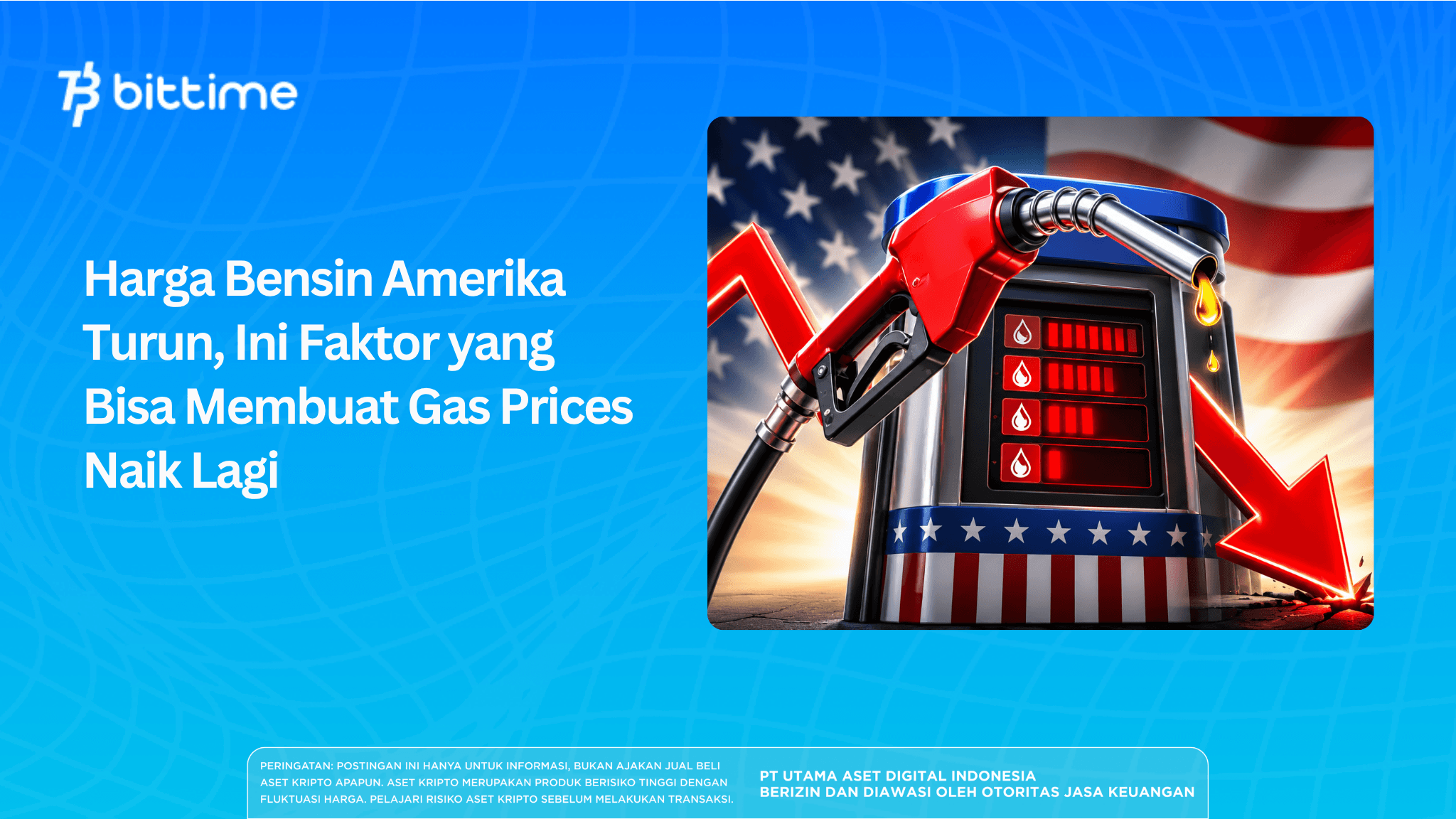 Harga Bensin Amerika Turun, Ini Faktor yang Bisa Membuat Gas Prices Naik Lagi