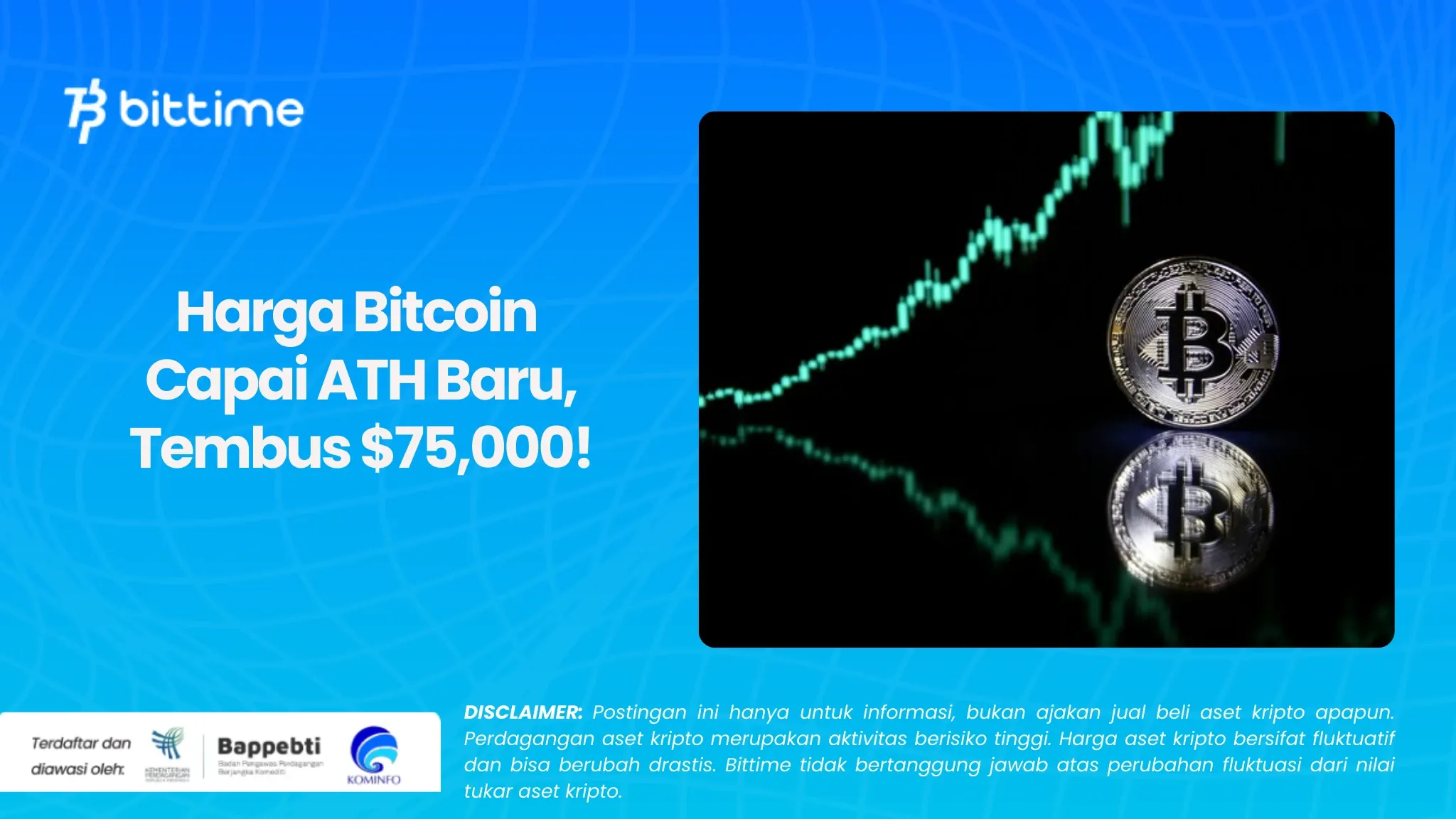 Harga Bitcoin Capai ATH Baru