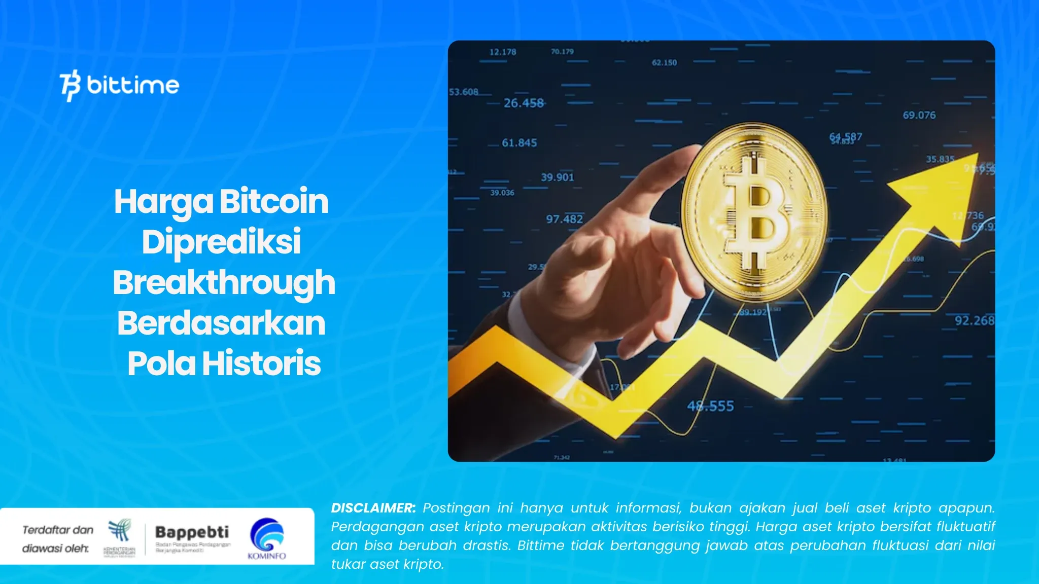 Harga Bitcoin Diprediksi Breakthrough