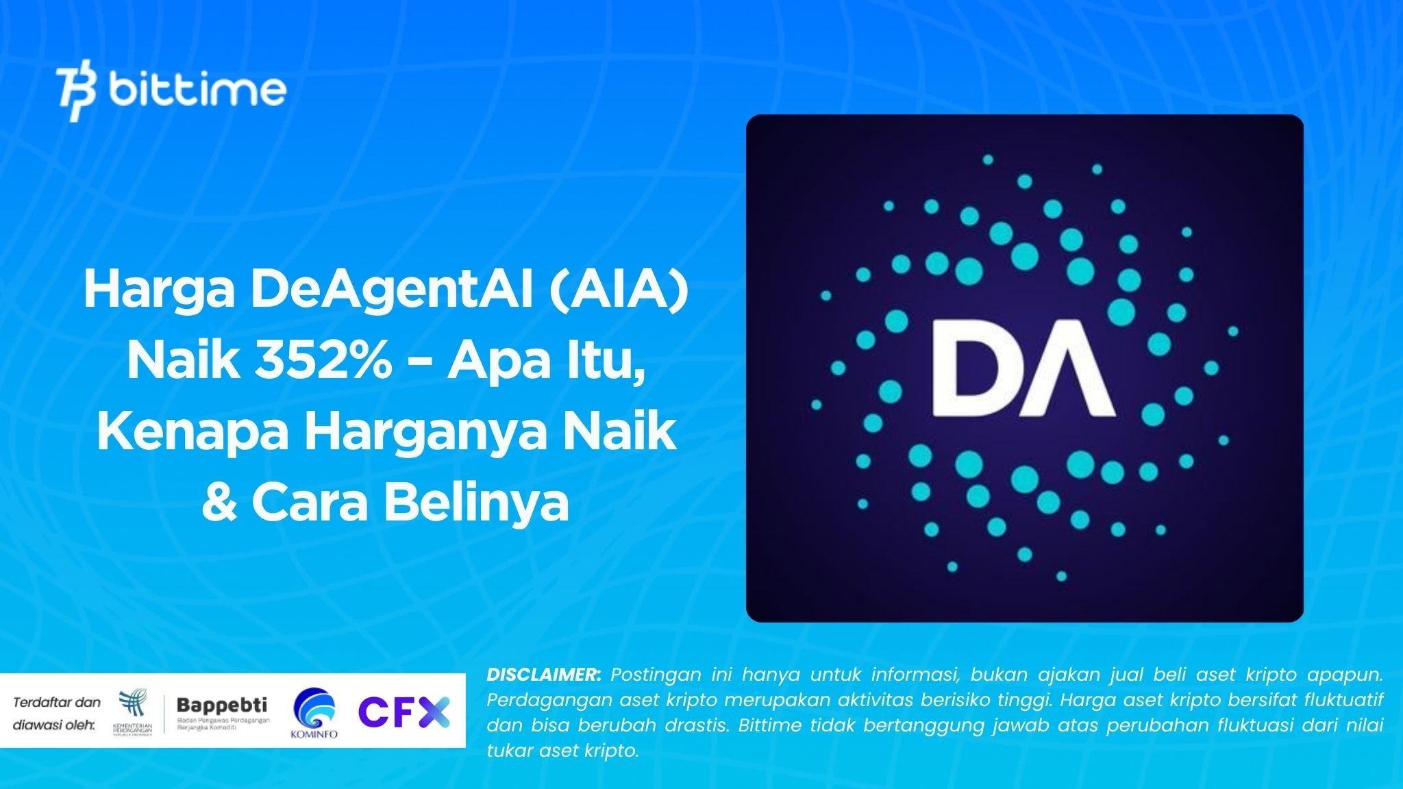 DeAgentAI (AIA) Price Rises 352% – What It Is, Why It’s Rising & How to Buy It