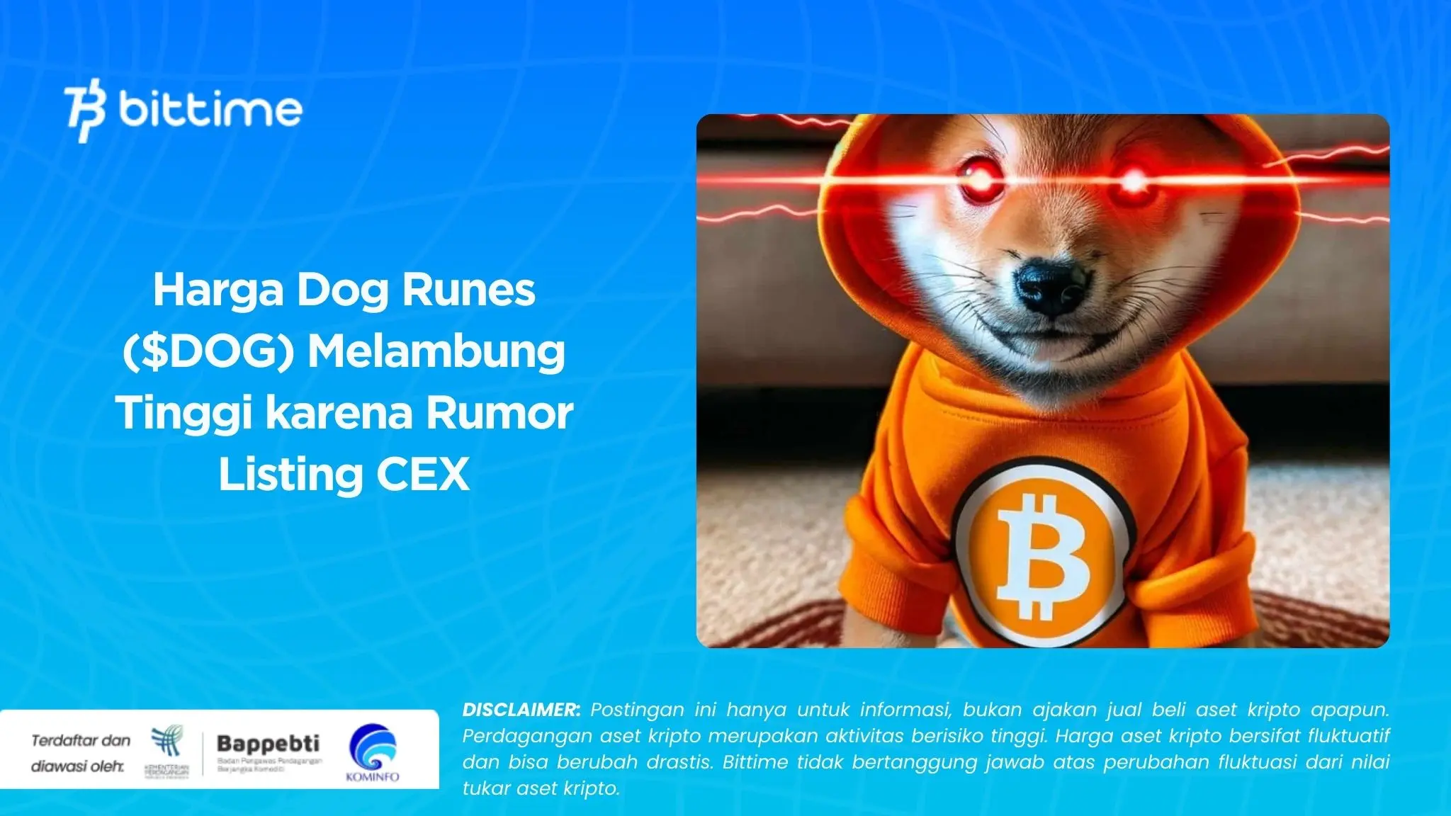 Harga Dog Runes ($DOG) Melambung Tinggi karena Rumor Listing CEX