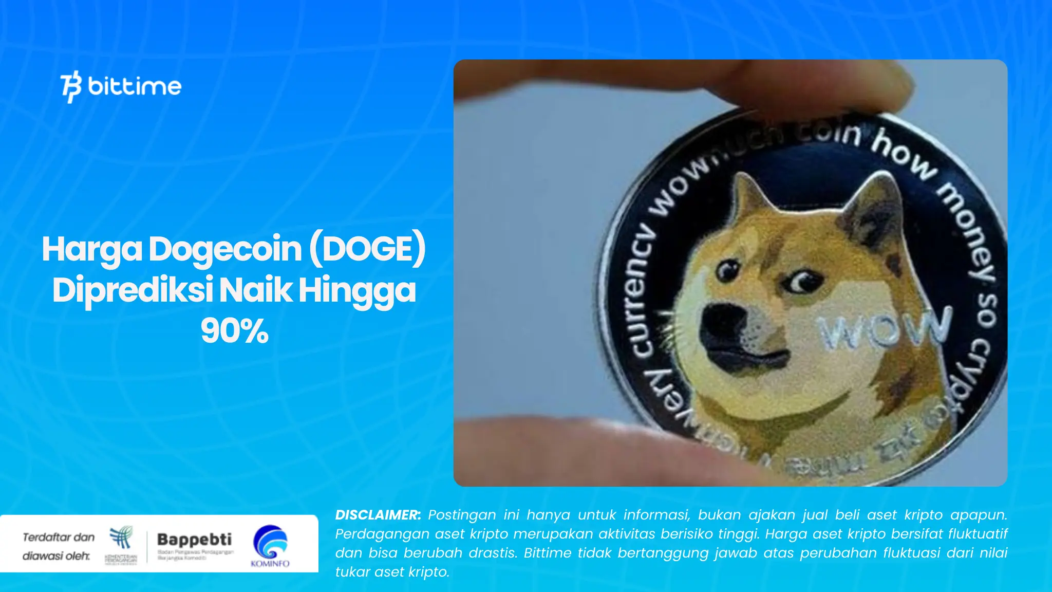 Harga Dogecoin (DOGE) Diprediksi Naik Hingga 90%