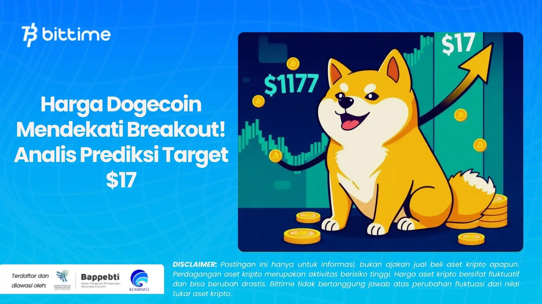 Harga Dogecoin Mendekati Breakout! Analis Prediksi Target $17.webp