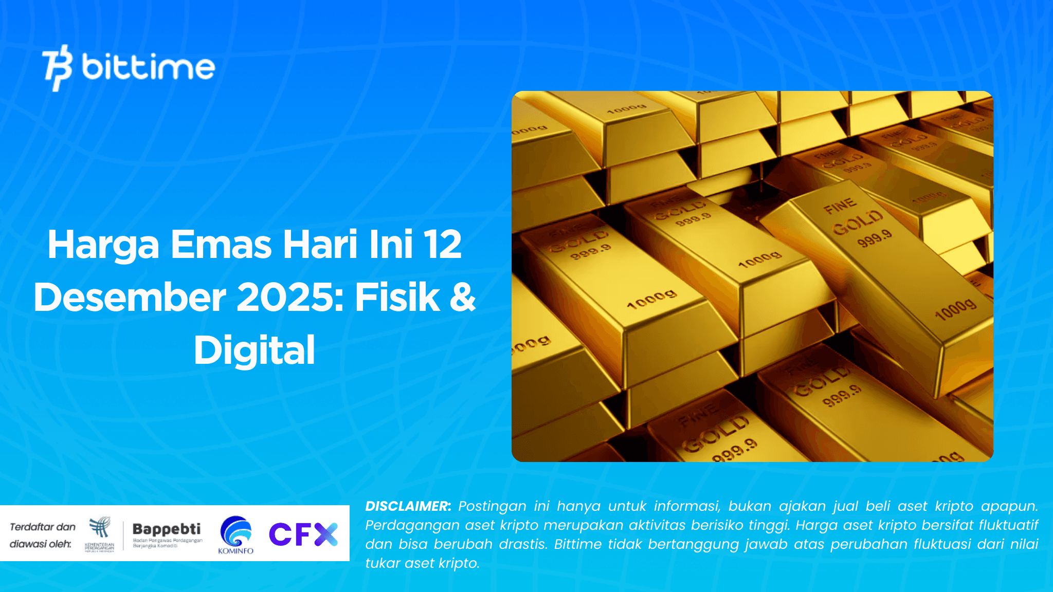 Gold Prices Today, 12 December 2025: Physical & Digital