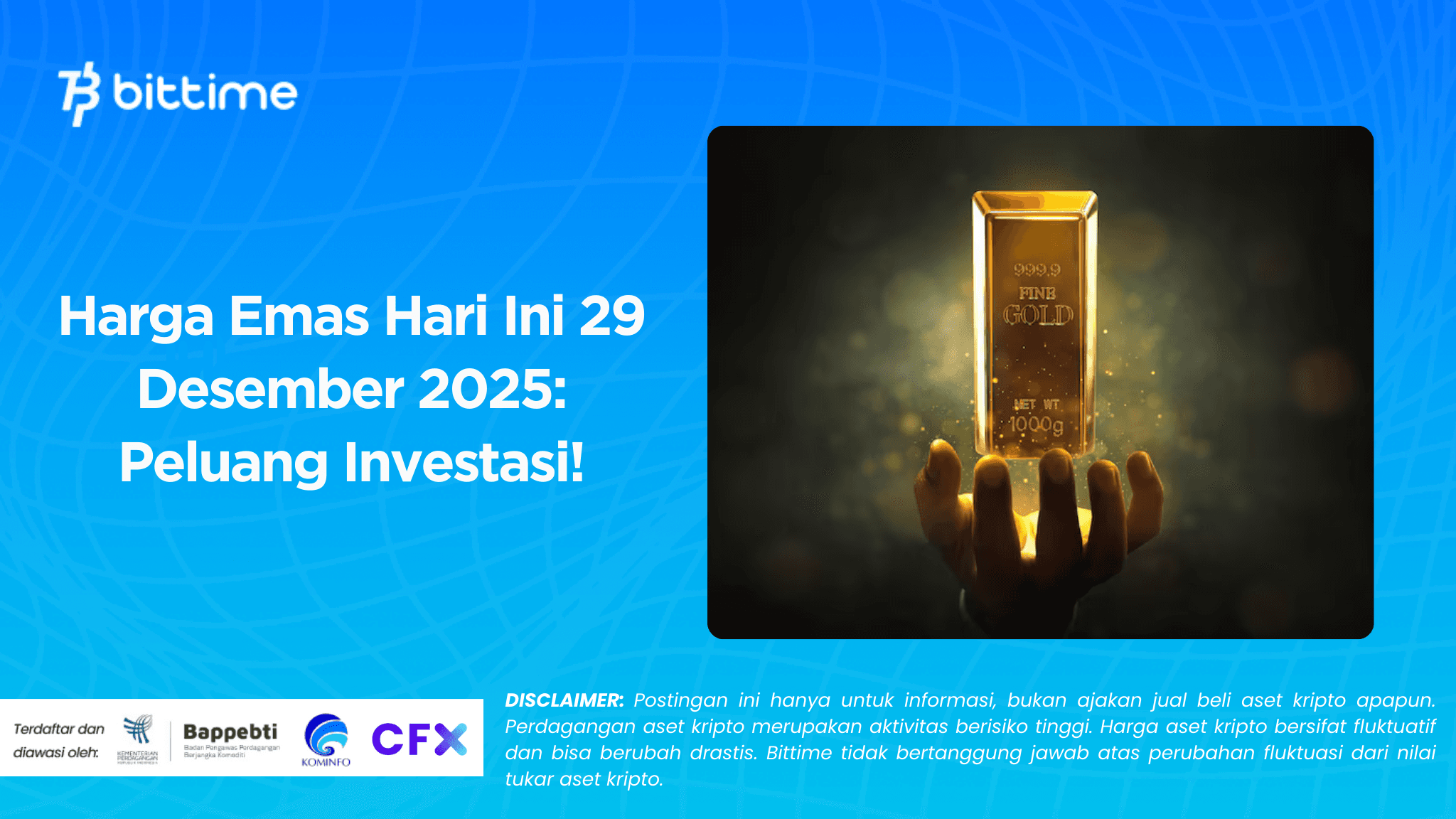 Harga Emas Hari Ini 29 Desember 2025: Peluang Investasi!