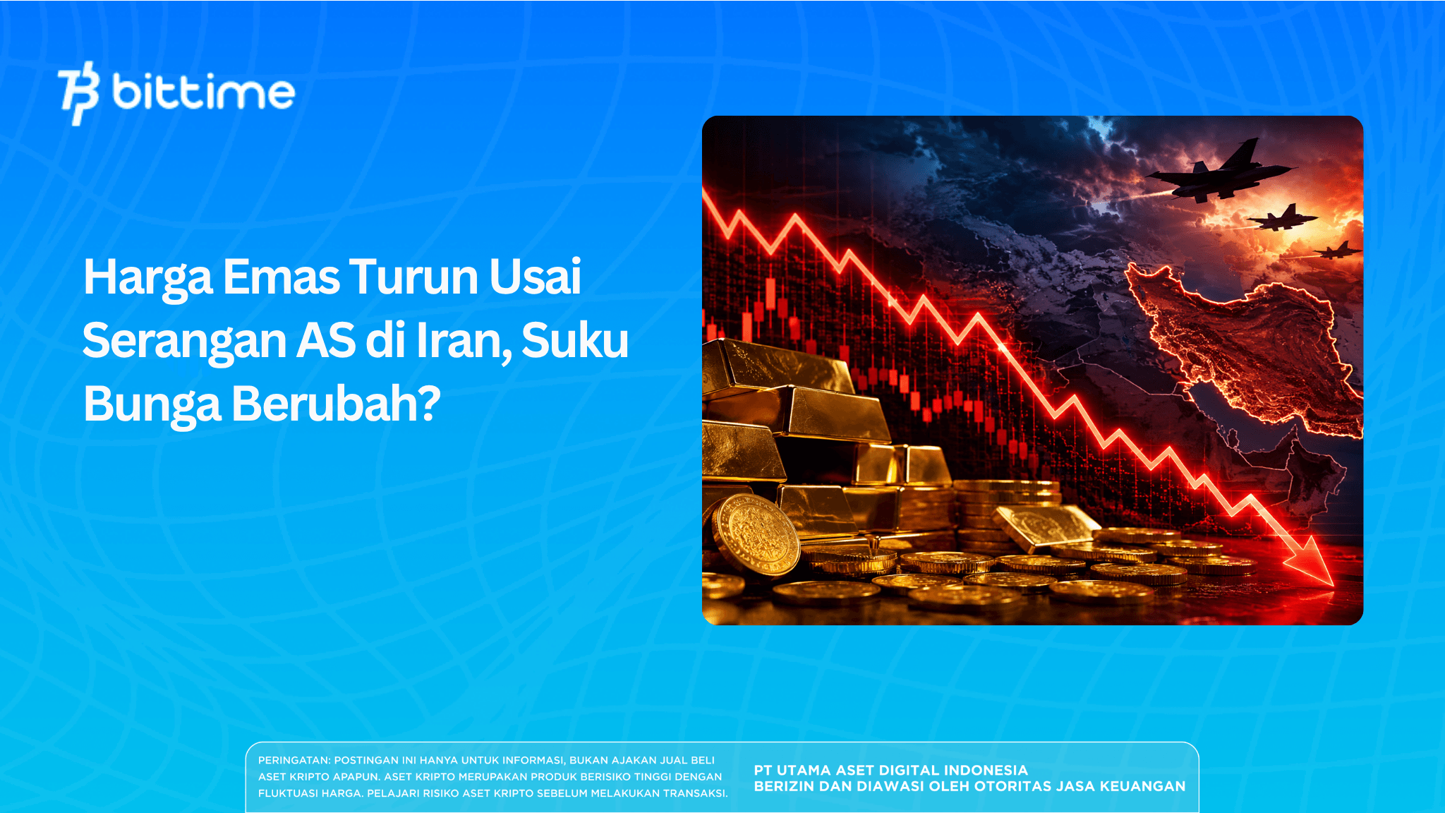 Gold Prices Drop After US Attack on Iran, Will Interest Rates Change?