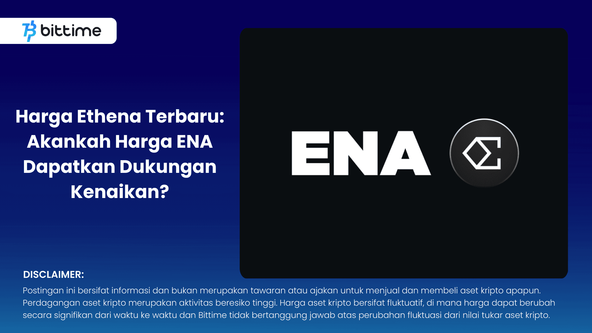 Harga Ethena Terbaru: Akankah Harga ENA Dapatkan Dukungan Kenaikan?