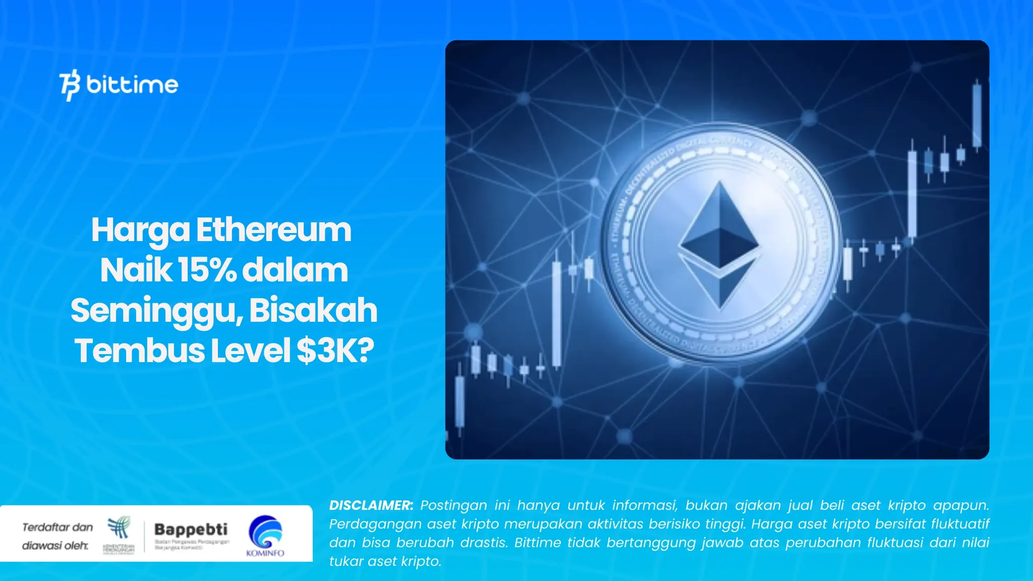 Harga Ethereum Naik