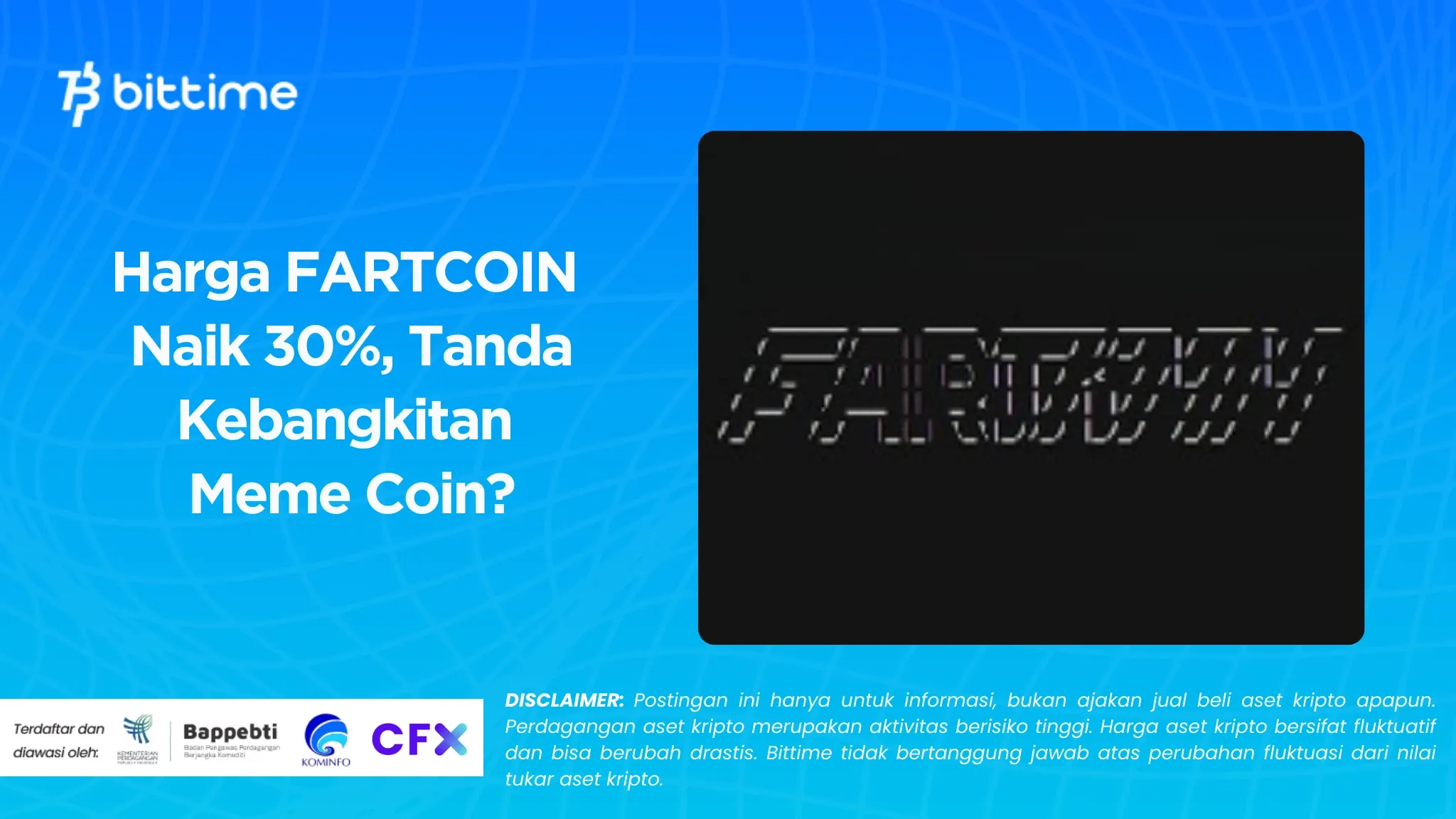 Harga FARTCOIN Naik