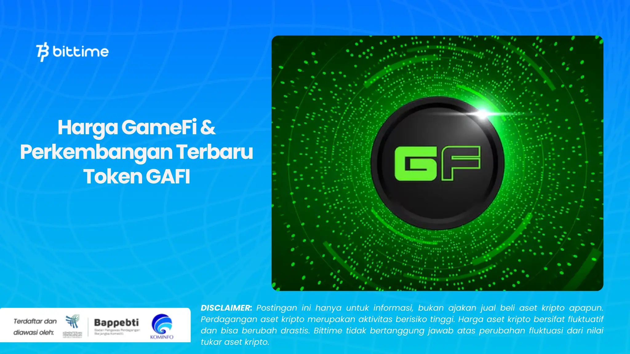 Harga GameFi & Perkembangan Terbaru Token GAFI