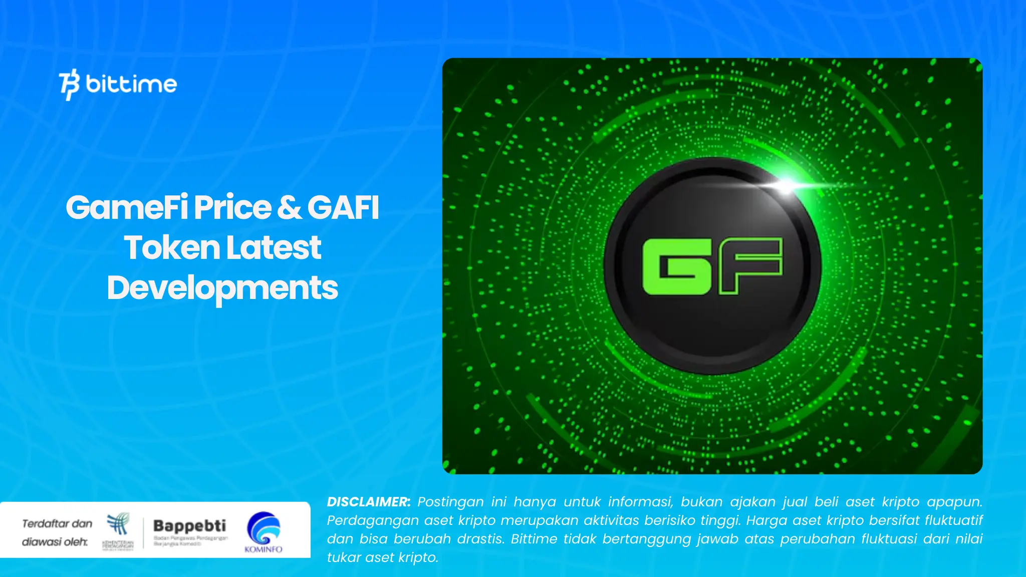 Harga GameFi & Perkembangan Terbaru Token GAFI