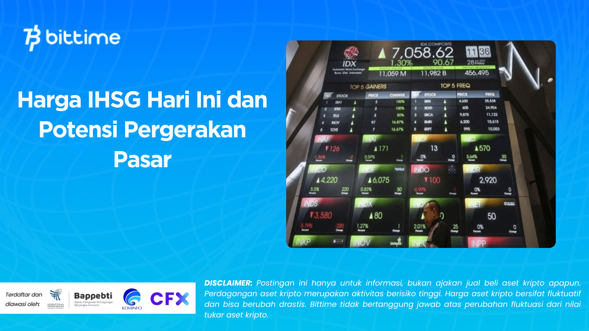 Harga IHSG Hari Ini dan Potensi Pergerakan Pasar