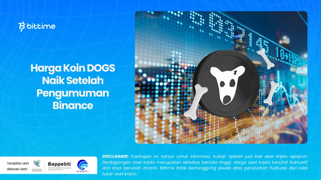 Harga Koin DOGS Naik Setelah Pengumuman Binance.webp