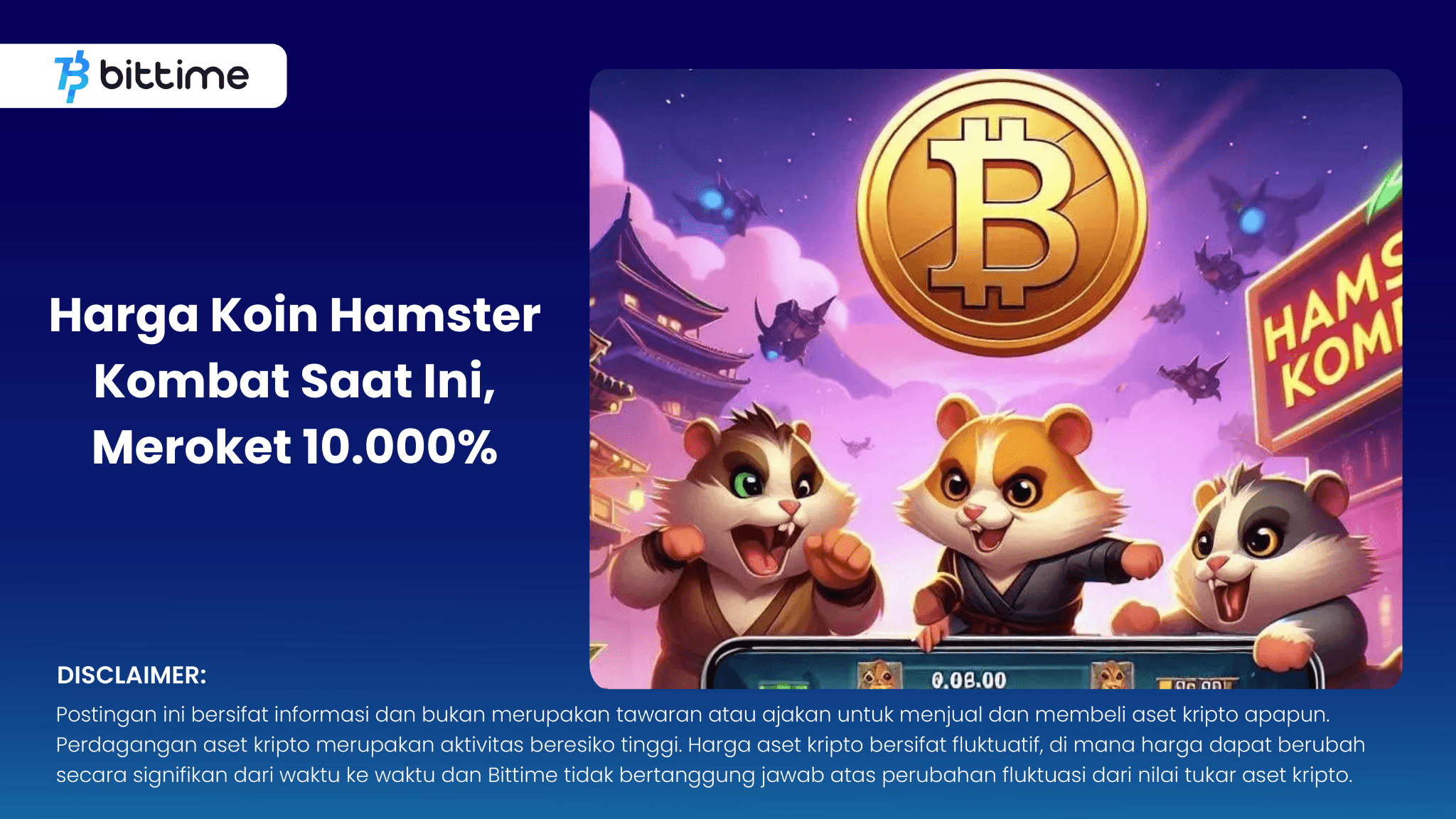 Harga Koin Hamster Kombat Saat Ini