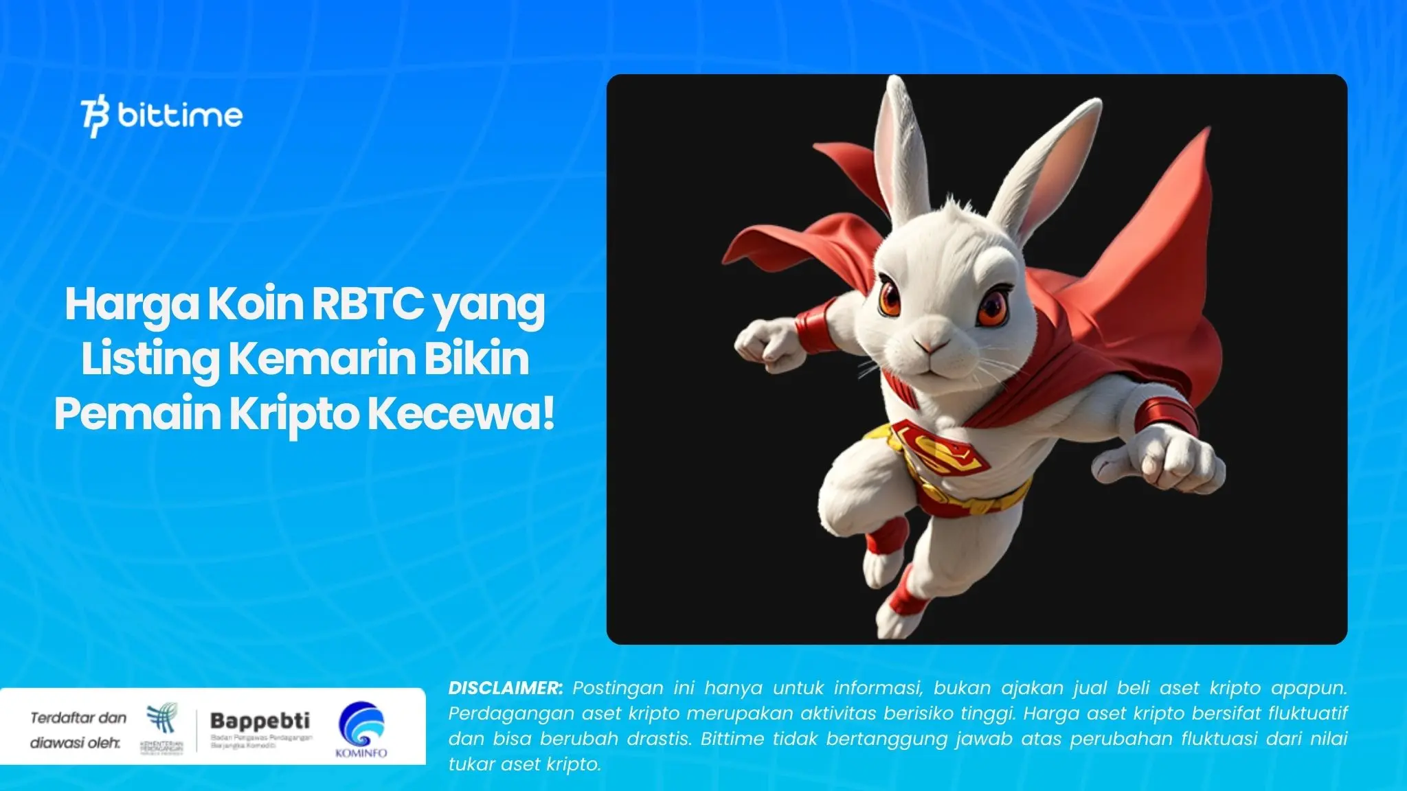 Harga Koin RBTC yang Listing Kemarin Bikin Pemain Kripto Kecewa!