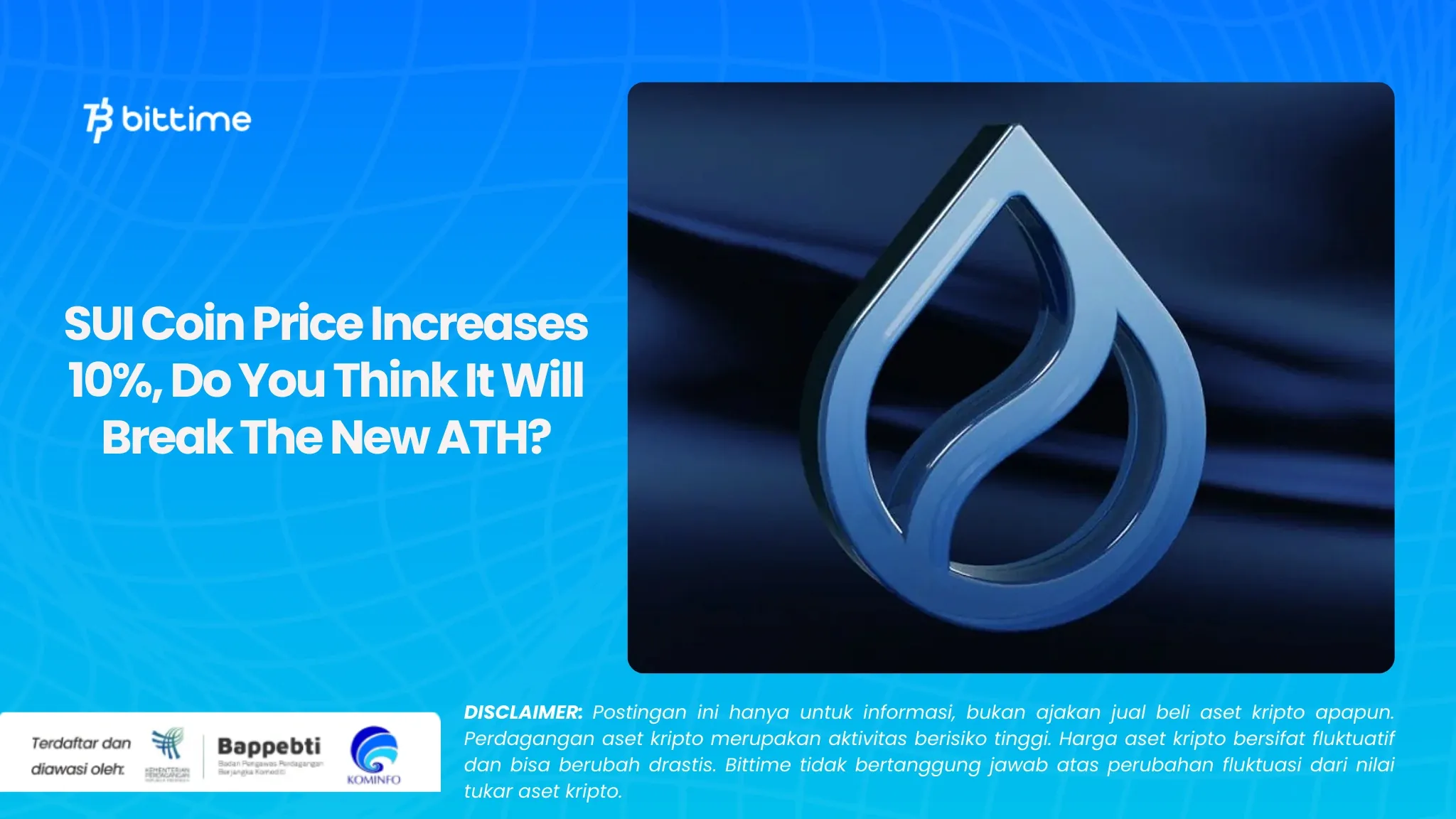 Harga Koin SUI Naik 10%, Kira-kira Bakal Tembus ATH Anyar Gak Ya