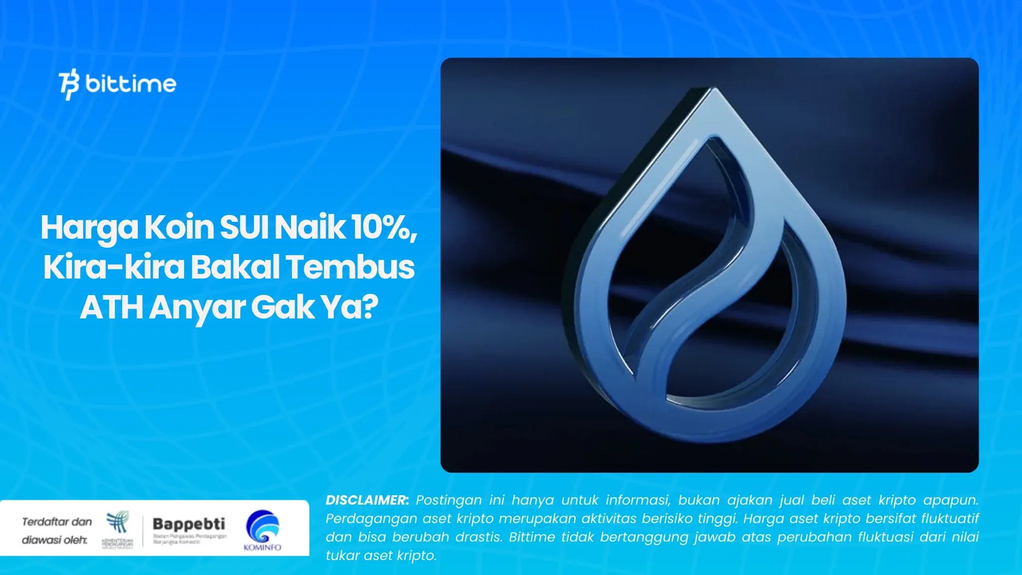 Harga Koin SUI Naik 10%, Kira-kira Bakal Tembus ATH Anyar Gak Ya